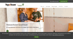 Desktop Screenshot of holzwerkstatt-gracklauer.info